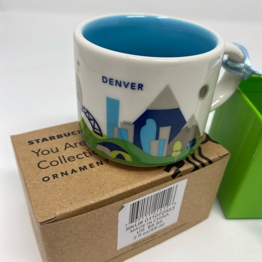 COPY - Starbucks Christmas Ornament - Denver